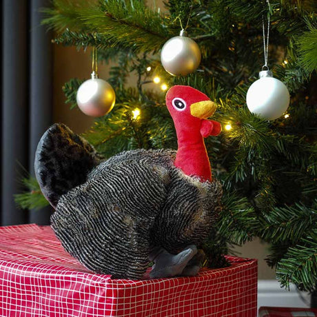 Zoon 26cm Gobbles! Push Dog Toy