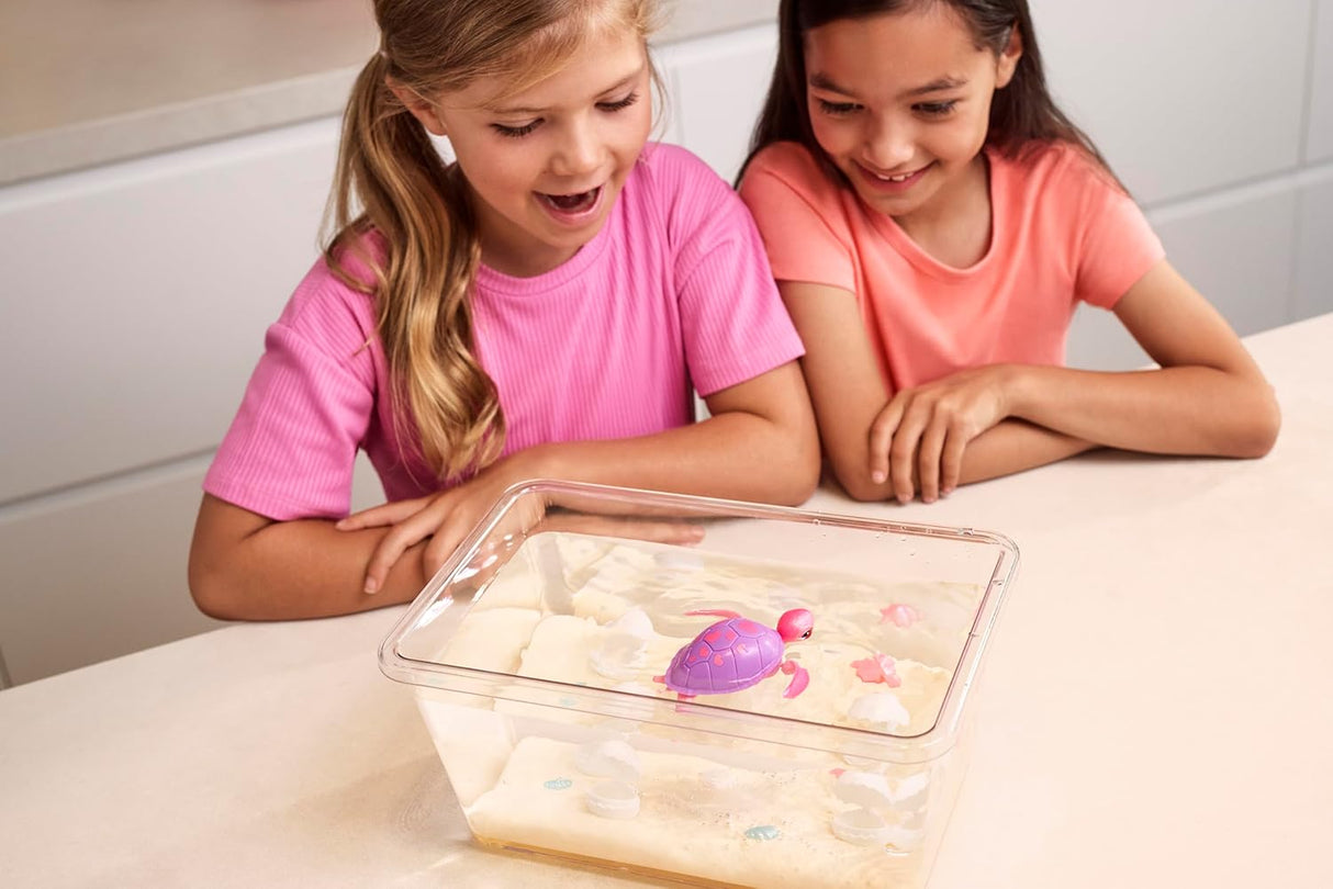 Zuru Pets Alive Mommy Turtle & Baby Surprise Toy Pet