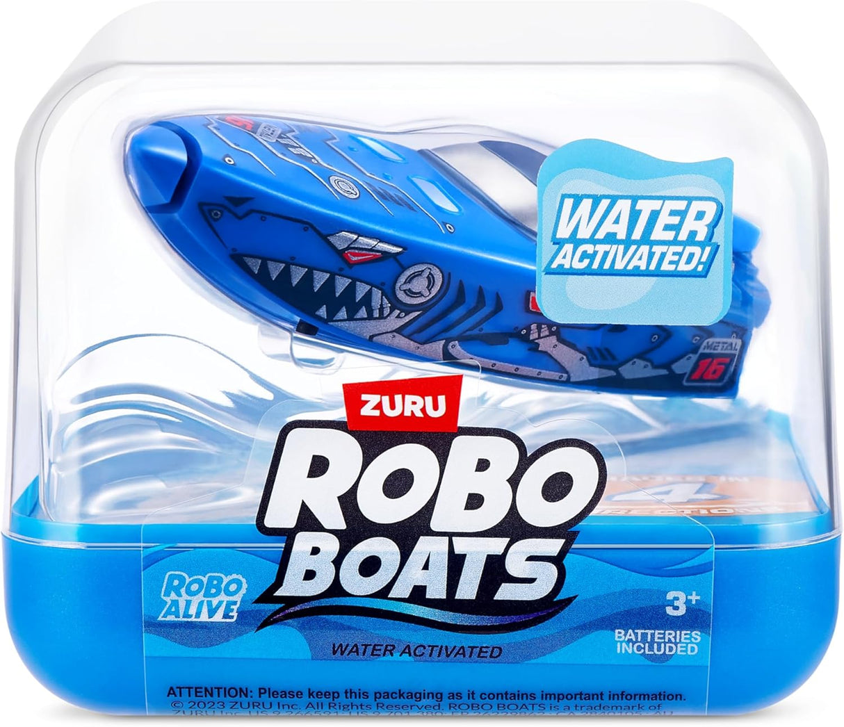 Zuru Robo Alive Robotic Shark Boats Series 1 (Choice of 4) - Old Railway Line Garden Centre
