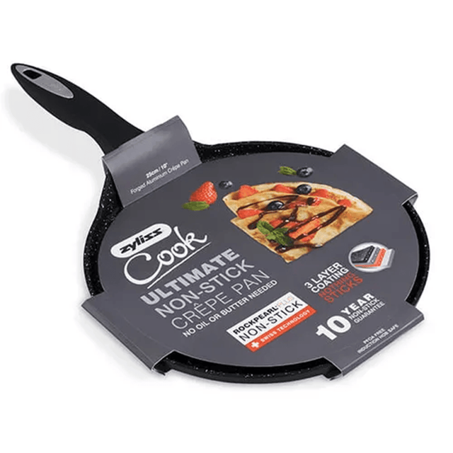 Zyliss Cook 25cm Non - Stick Crepe Pan - Old Railway Line Garden Centre