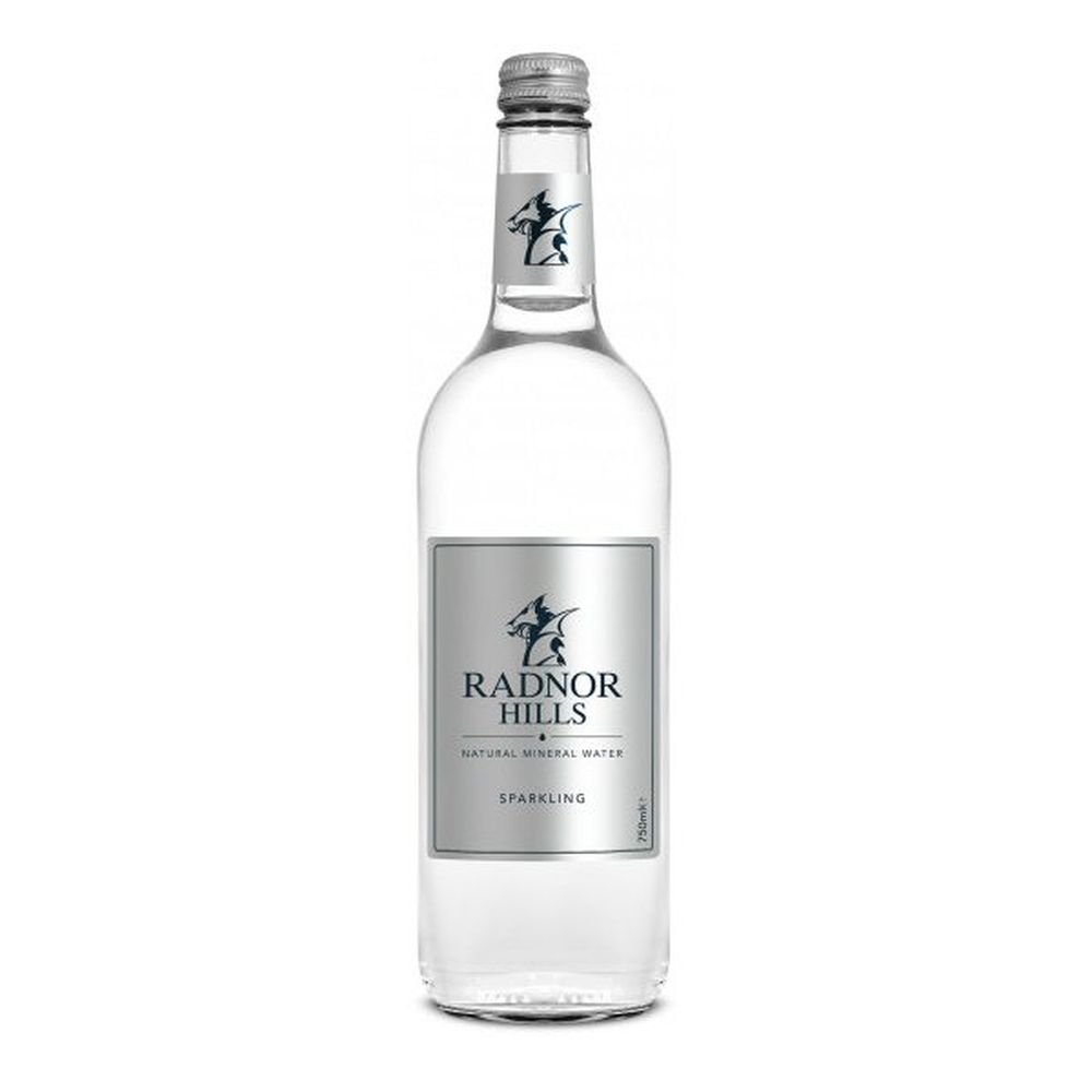 Radnor Hills 750ml Sparkling Water Glass Bottle