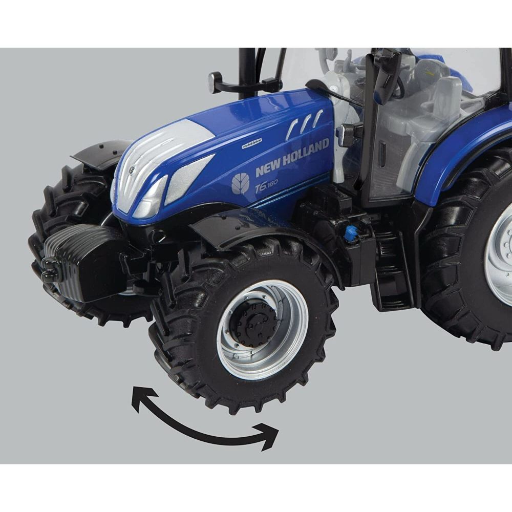 Britains 1:32 Replica New Holland T6.180 Blue Power Tractor