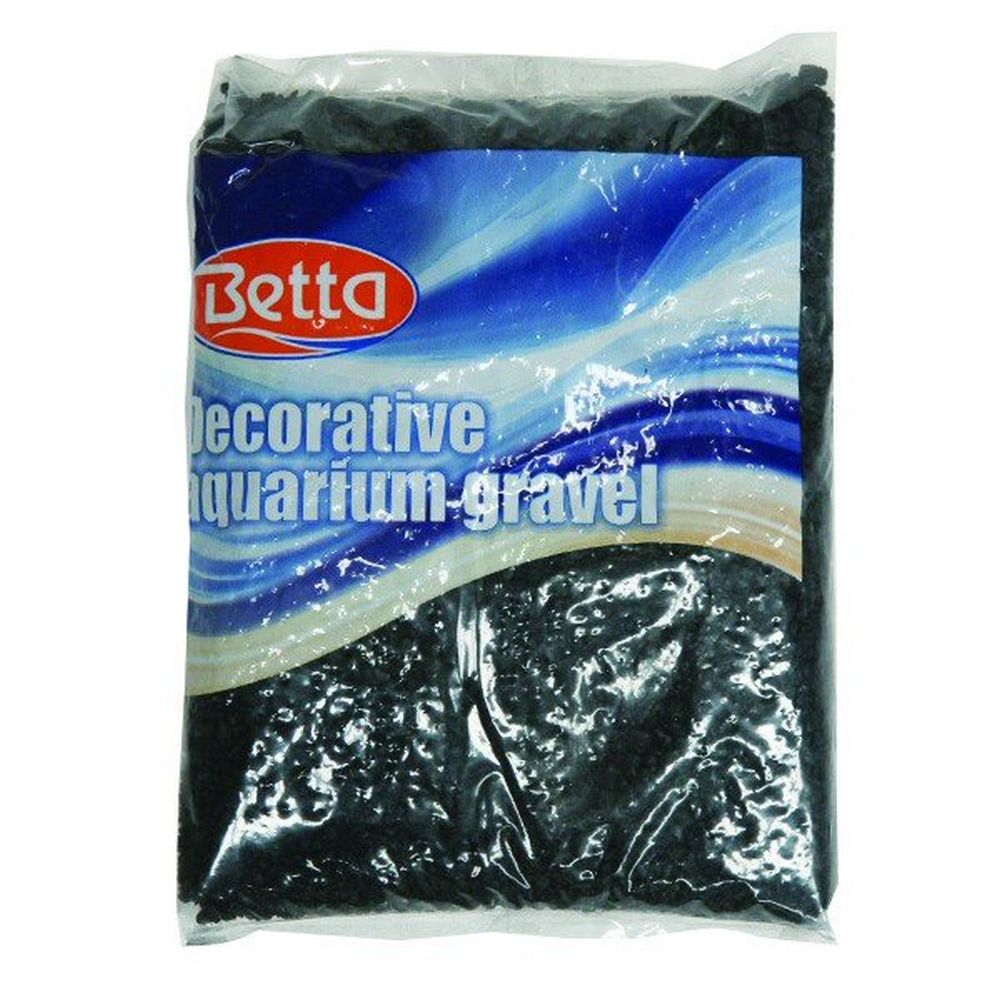 Betta 2.2kg Jet Black Aquarium Gravel - GB259