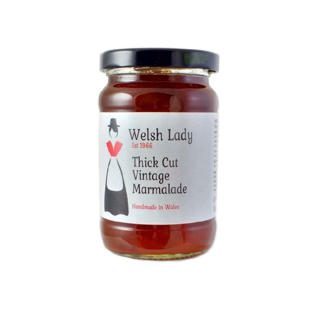 Welsh Lady 340g Thick Cut Vintage Marmalade