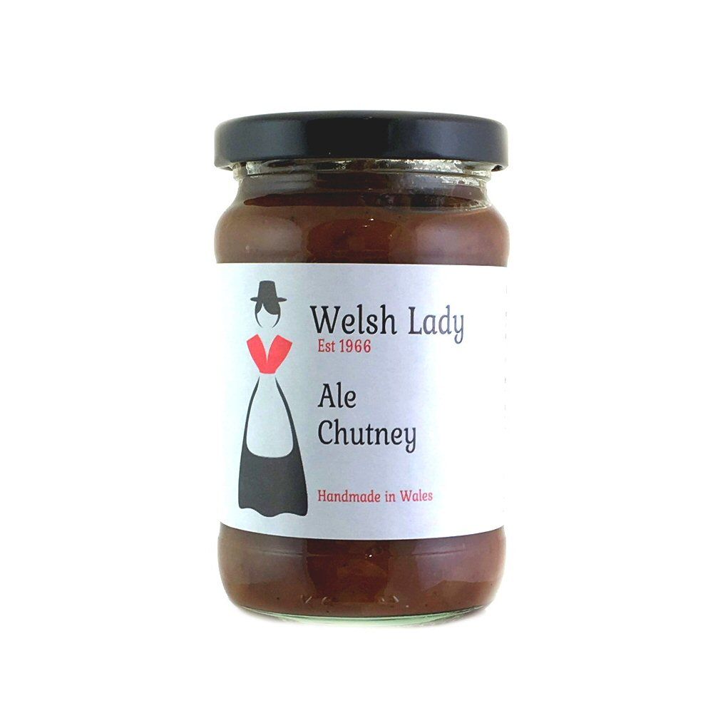 Welsh Lady 285g Apple & Tomato Chutney with Ale