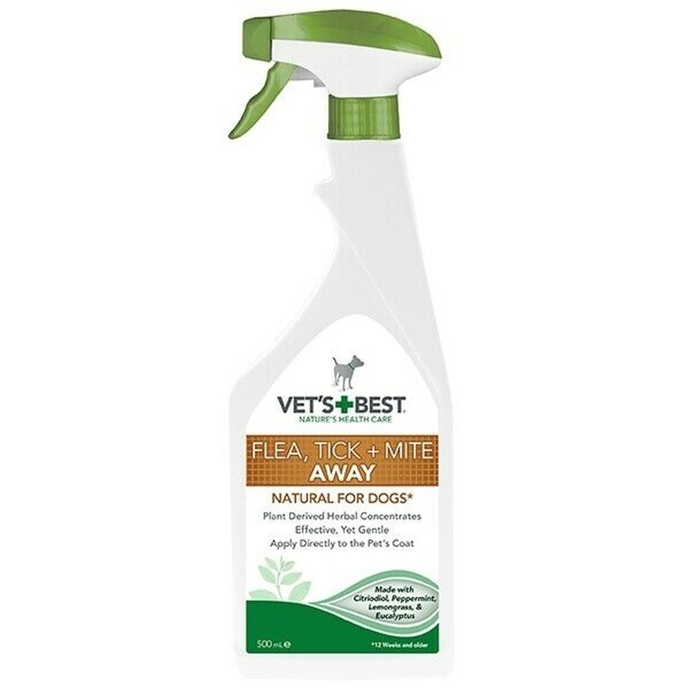 Vet's Best 500ml Flea,Tick and Mite Away Spray
