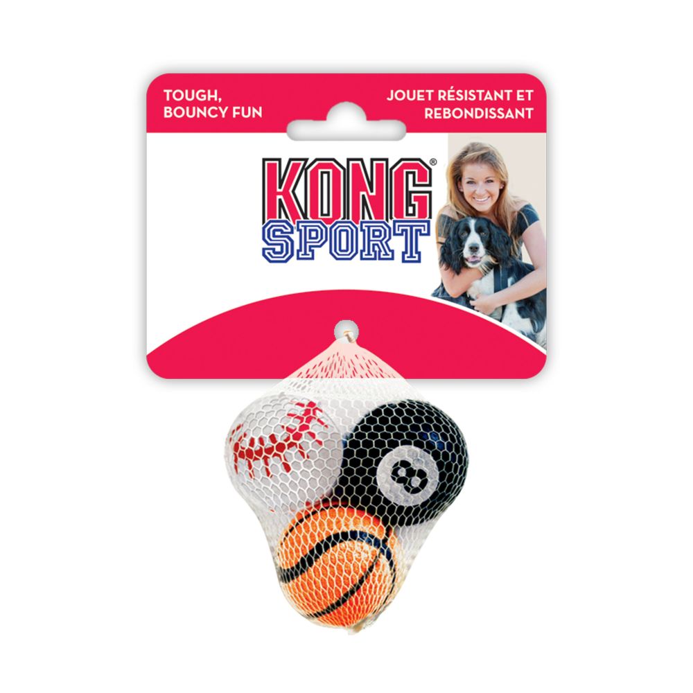 KONG Airdog Sports Ball - Extra Small 3 Pack