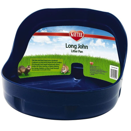 Kaytee Long John Hi Side Litter Tray Pan (Assorted Colours)