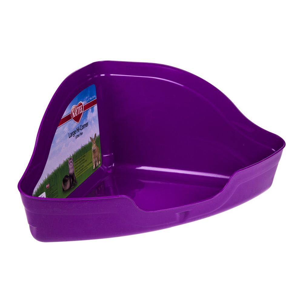 Kaytee Large Hi-Corner Litter Tray (Assorted Colours)