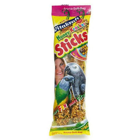 Vitacraft Kracker Large Breed Parrot Honey Sticks (2 Pack)