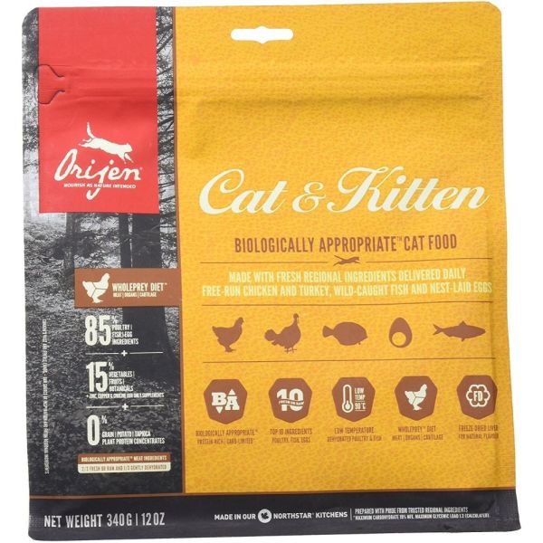 Bern Orijen 340g Cat & Kitten Food