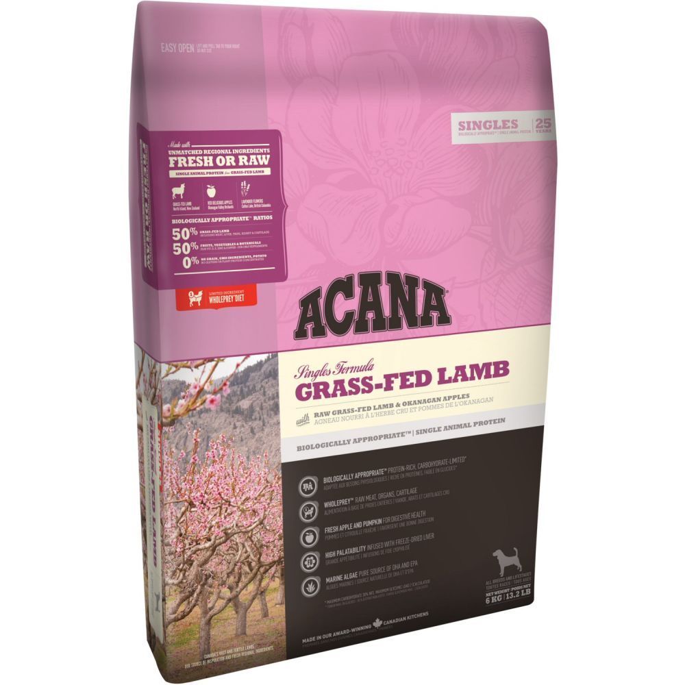 Acana 11.4kg Grass Fed Lamb Dog Food