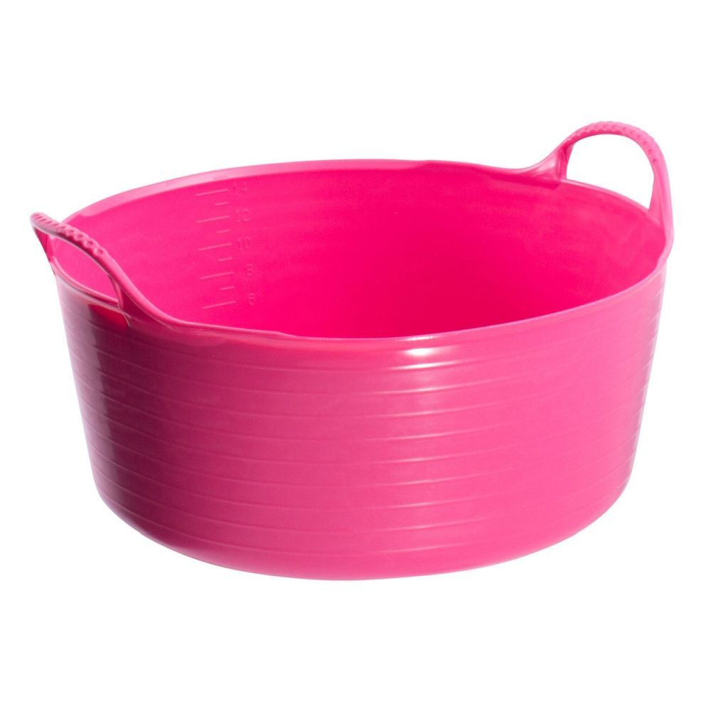Red Gorilla 15L Small Shallow Pink Tubtrug