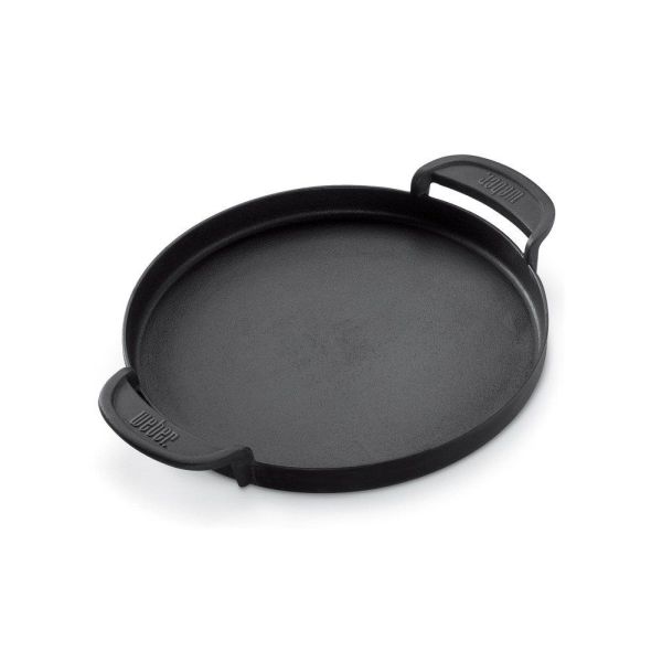 Weber 38cm Cast Iron Gourment Barbecue System Barbecue Griddle - 7421