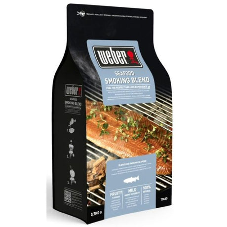 Weber 0.7kg Seafood Smoking Blend Wood Chips - 17665
