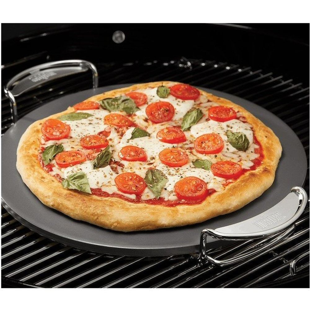 WEBER CRAFTED Gourmet BBQ System Glazed Pizza Stone - 8861