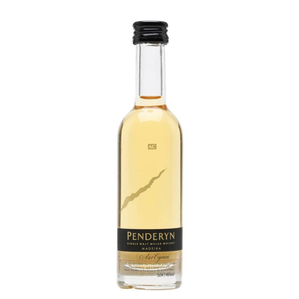 Penderyn 5cl Single Malt Madeira Whisky - Unboxed