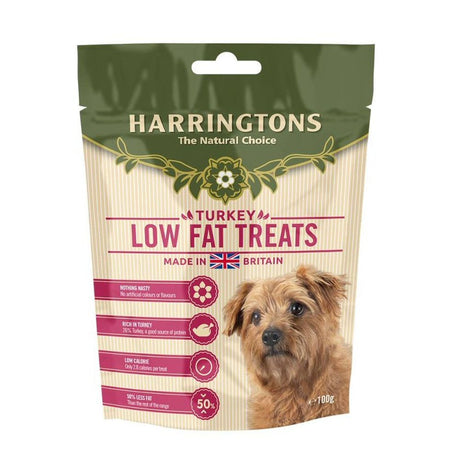 Harringtons Low Fat Turkey Treats 100g
