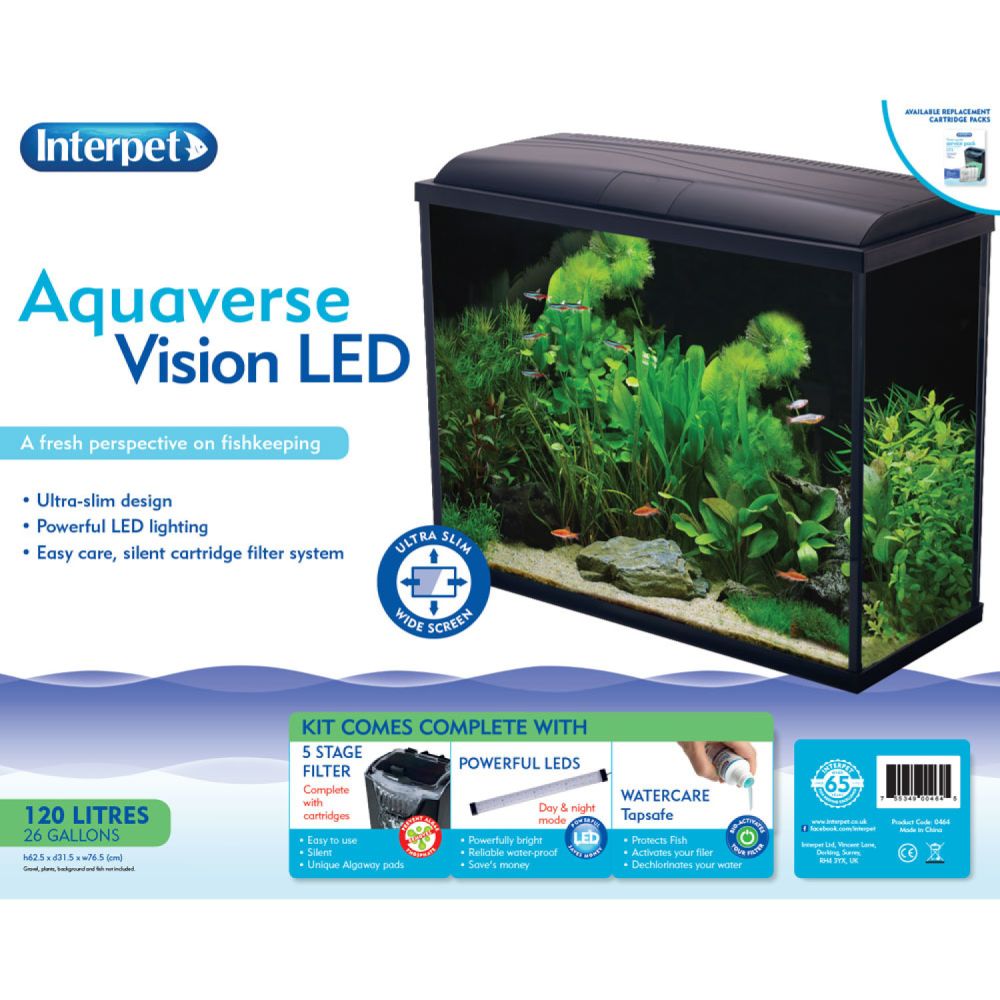 Interpet 120 Litre Aquaverse Vision Tank