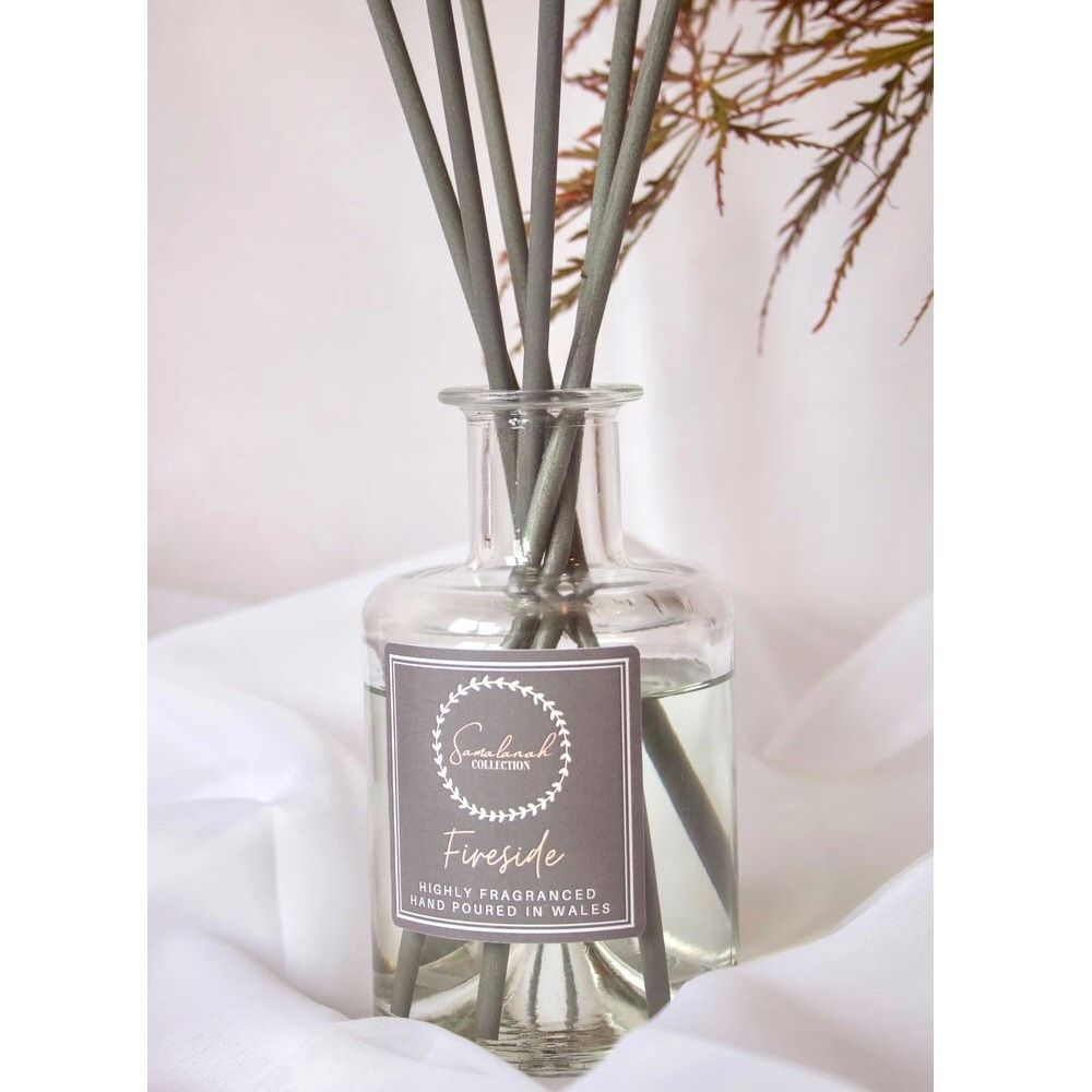 Samalanah Collection Reed Diffuser Fireside