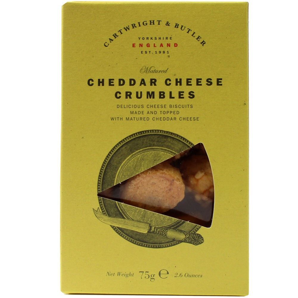 Cartwright & Butler 75g Cheddar Cheese Crumbles
