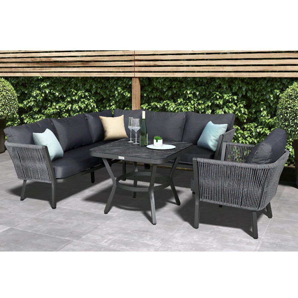 Hartman Sanza 5-Seater Square Corner Casual Dining Set