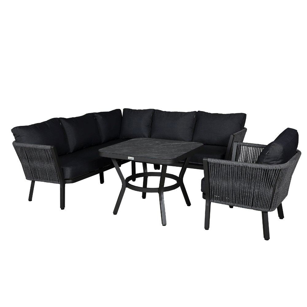 Hartman Sanza 5-Seater Square Corner Casual Dining Set