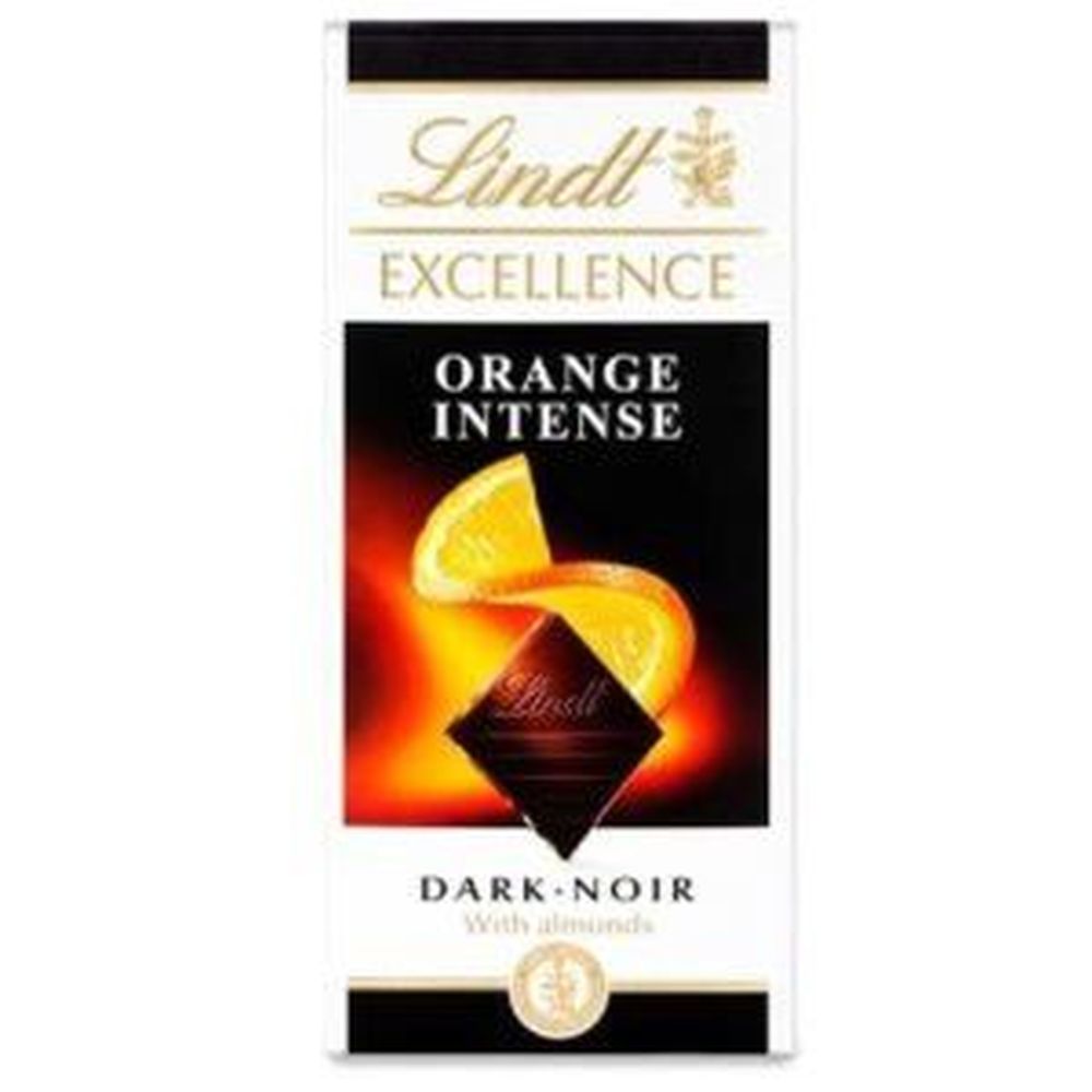 Lindt 100g Excellence Orange Intense Bar