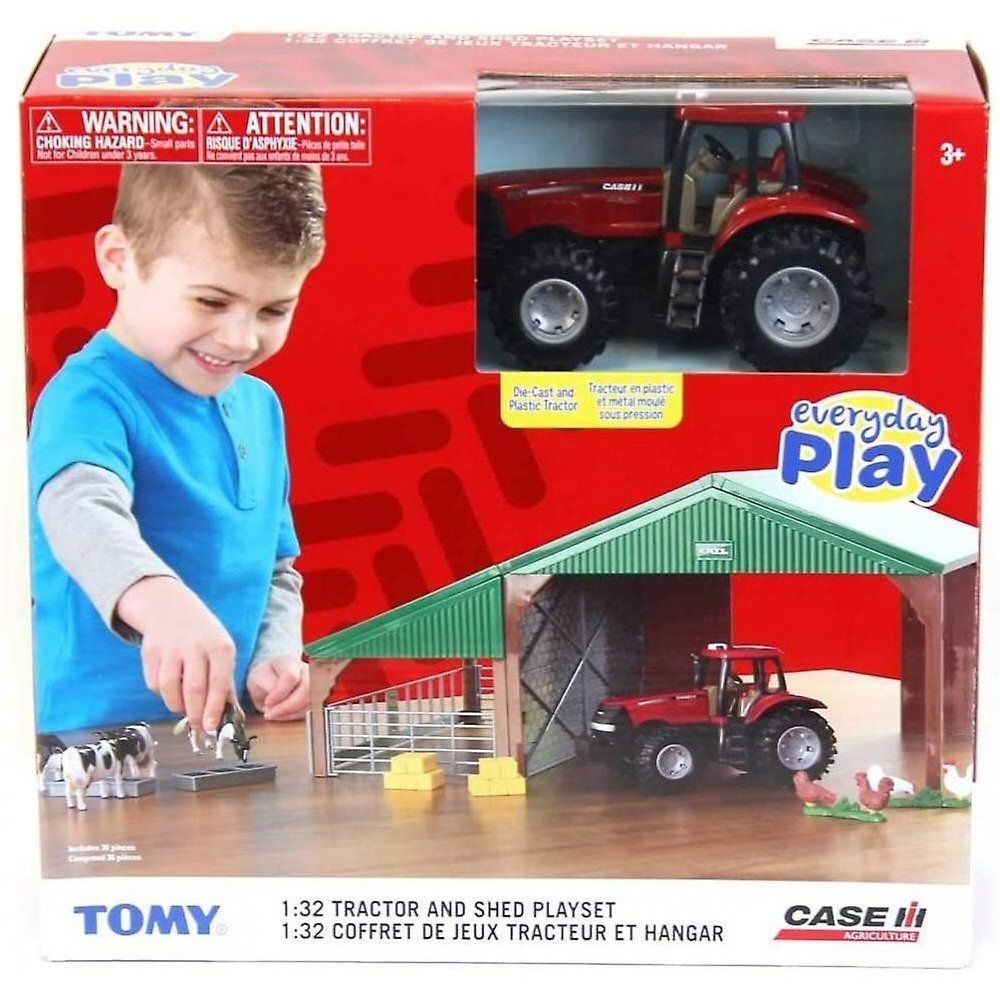 Britains Farm Building Set With Tractor