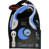 Flexi Blue New Comfort Tape Retractable Dog Lead