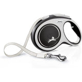 Flexi 8m Large Black New Comfort Tape Retractable Dog Lead