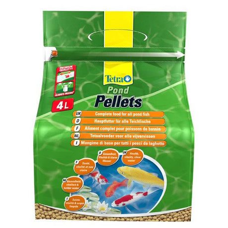 Tetra Pond Pellets Medium  4L