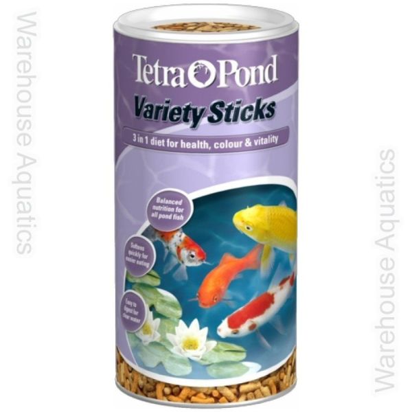 Tetra Pond 150g Variety Sticks Fish Food