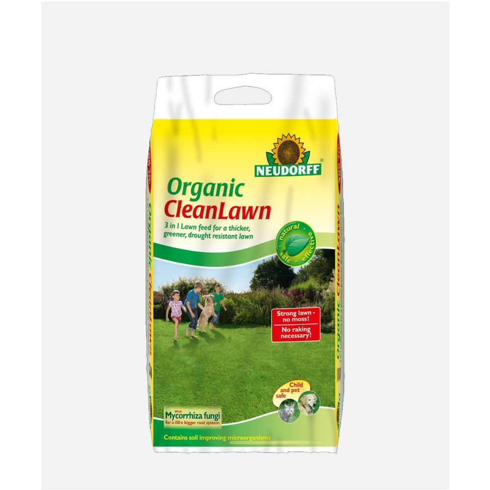 Neudorff 8kg Organic Clean Lawn Fertiliser