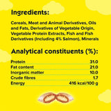 Dreamies 350g Salmon Mega Tub Cat Treats