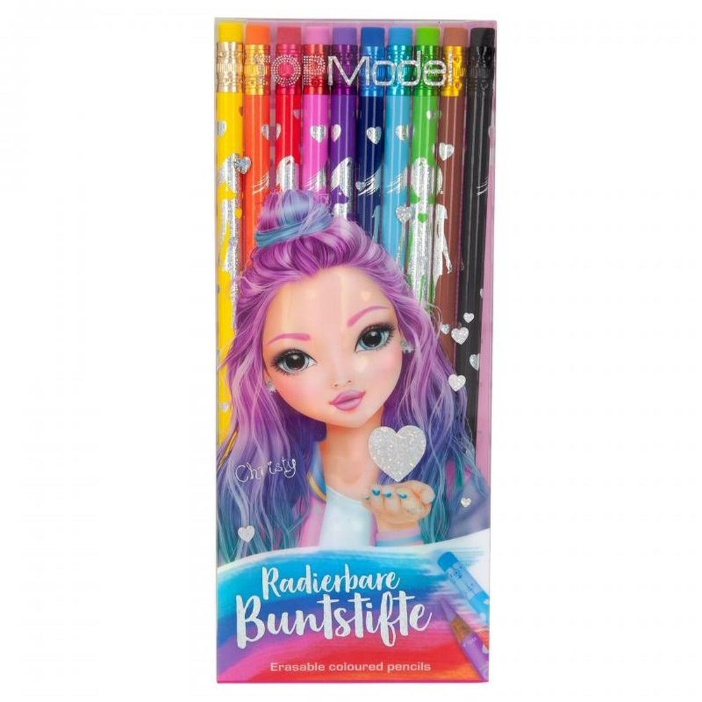 Depesche TopModel Erasable Coloured Pencils