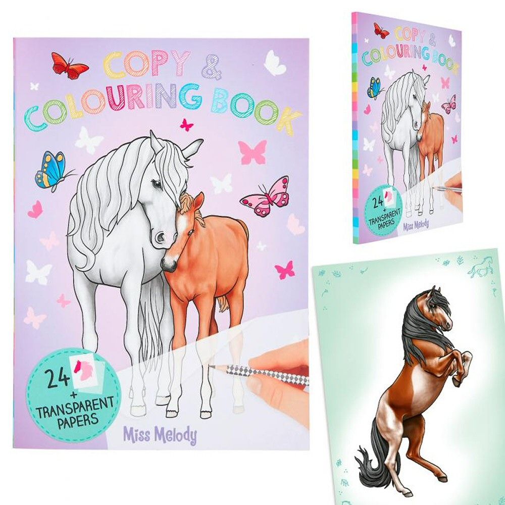 Depesche Miss Melody Copy & Colouring Book