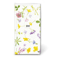 N.J Products Scattered Flowers Hanky (Pack of 10)