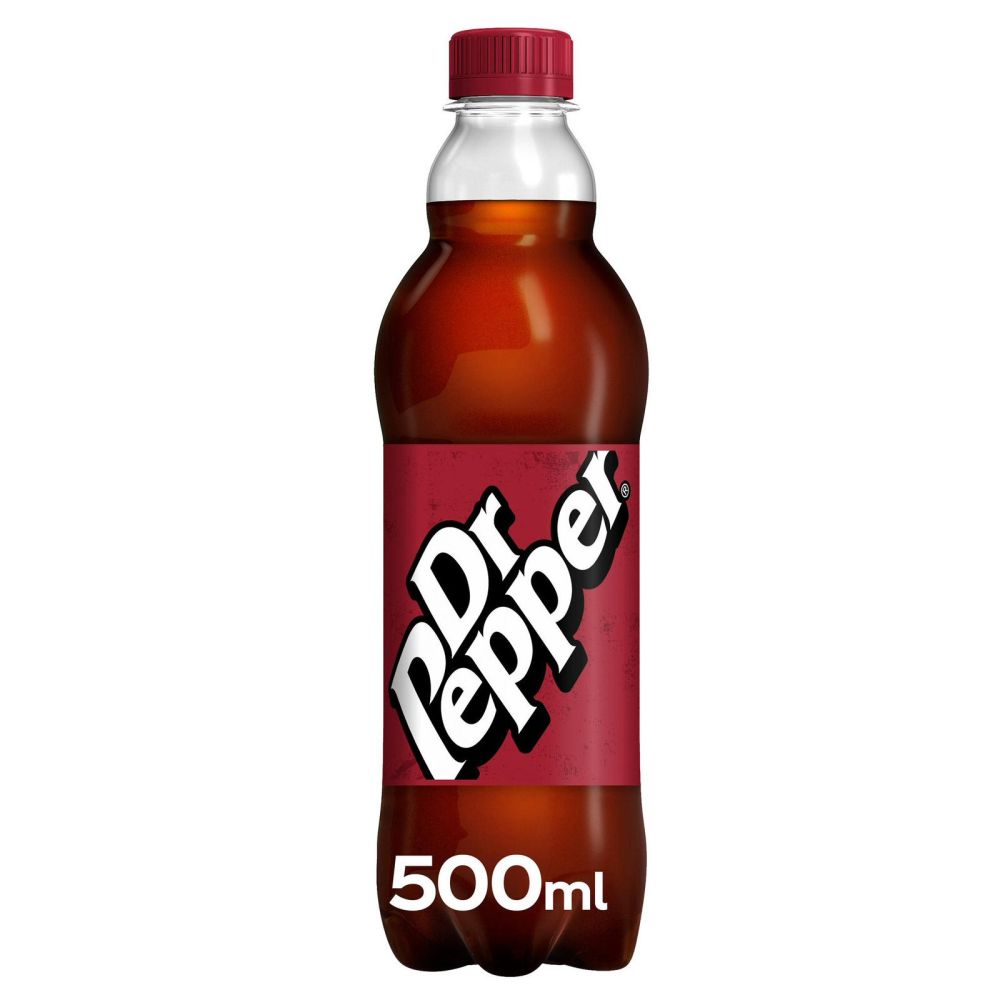 Dr Pepper 500ml Fizzy Drink