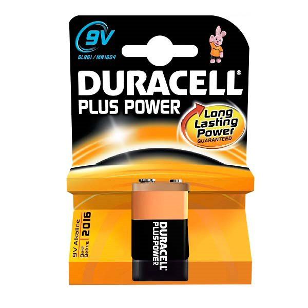 Duracell Alkaline Battery 9 V