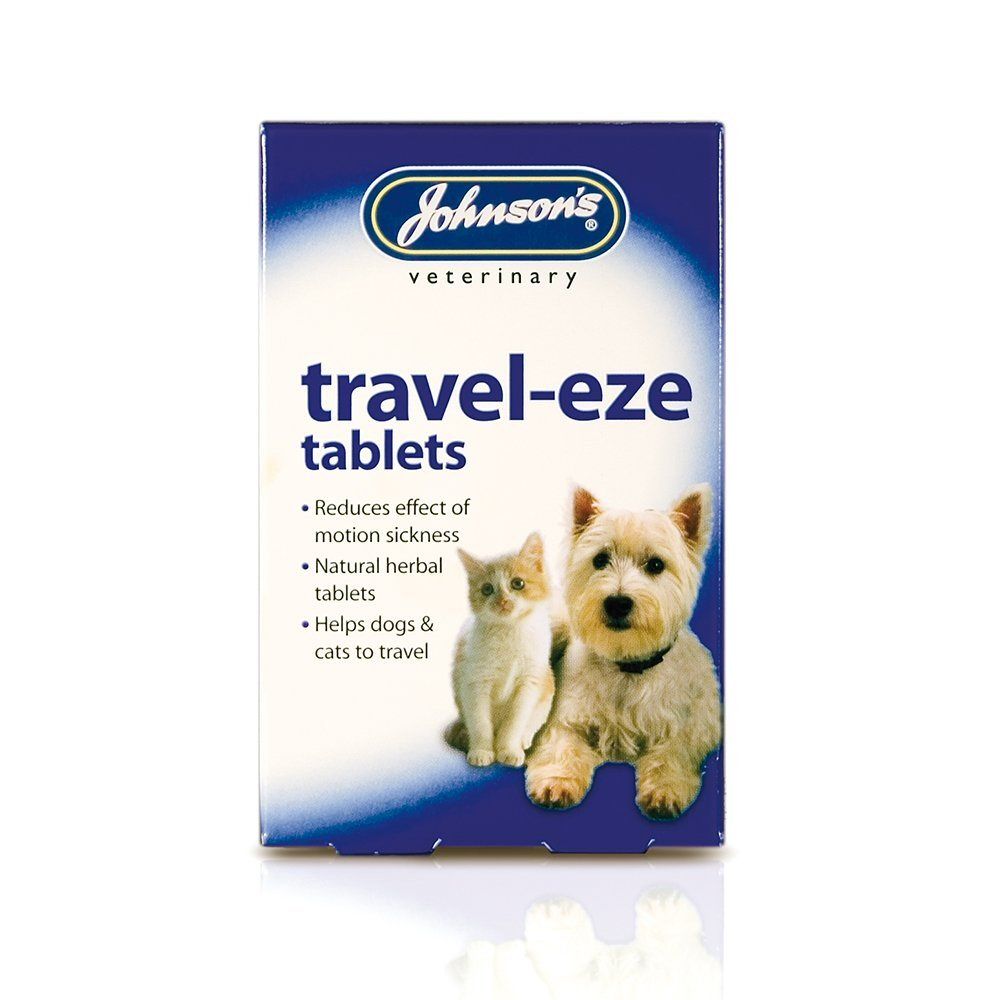 Johnsons Pack of 24 Travel-eze Tablets for Dogs & Cats
