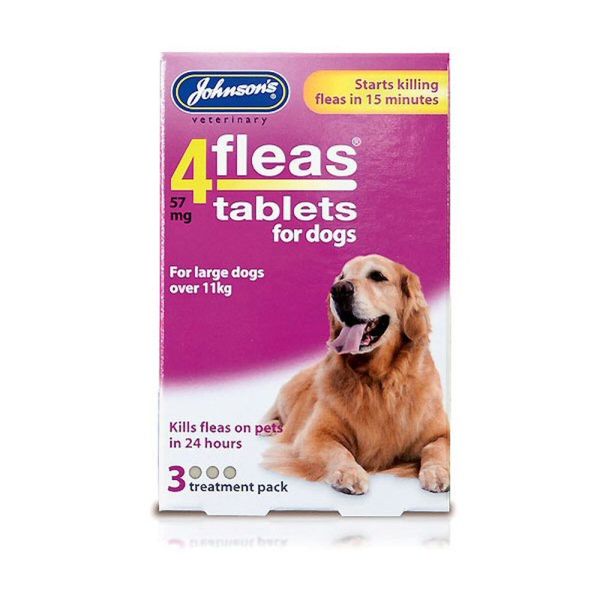 Johnsons 4Fleas Tablets for Large Dogs