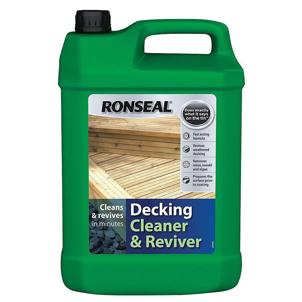 Ronseal 5 Litre Decking Cleaner and Reviver