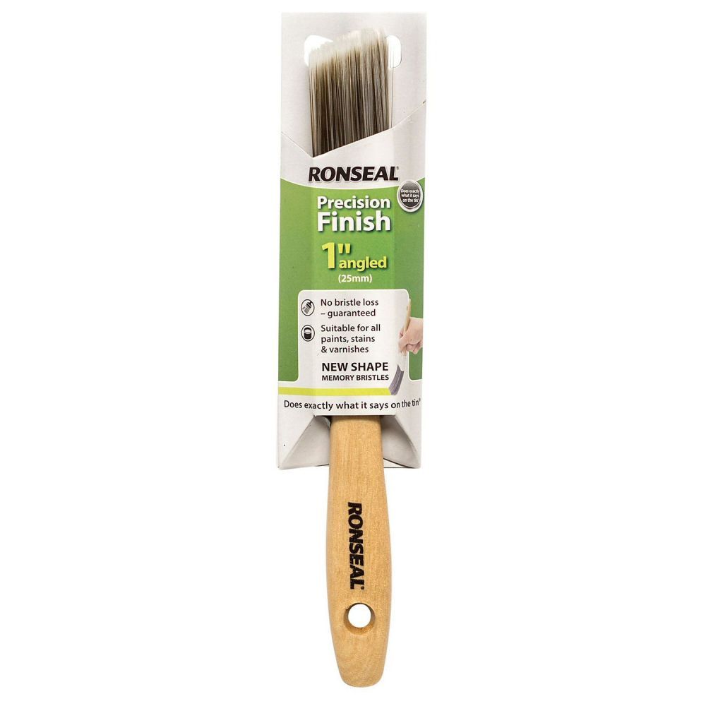 Ronseal 1 Inch Precision Finish Angled Brush
