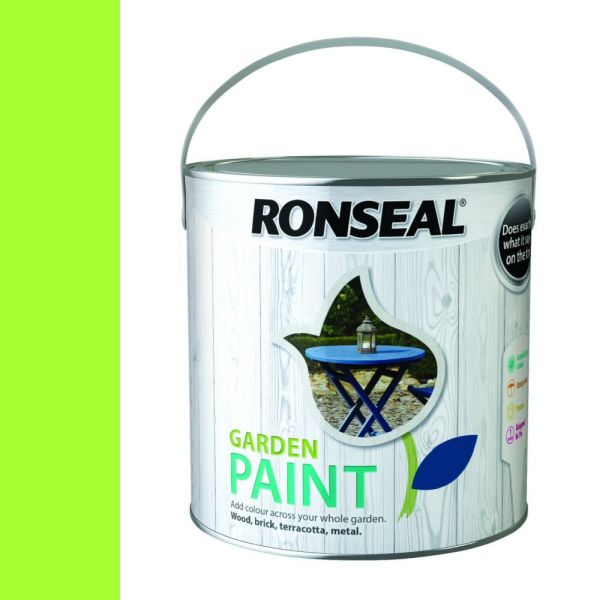 Ronseal 250ml Lime Zest Garden Colour Paint