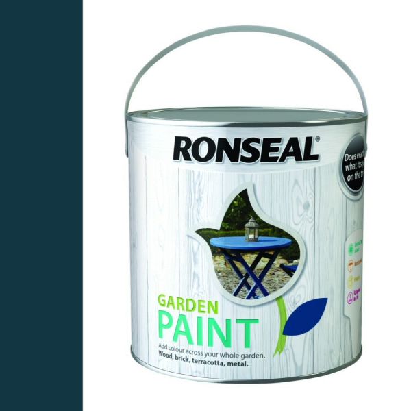 Ronseal 750ml Midnight Blue Garden Colour Paint