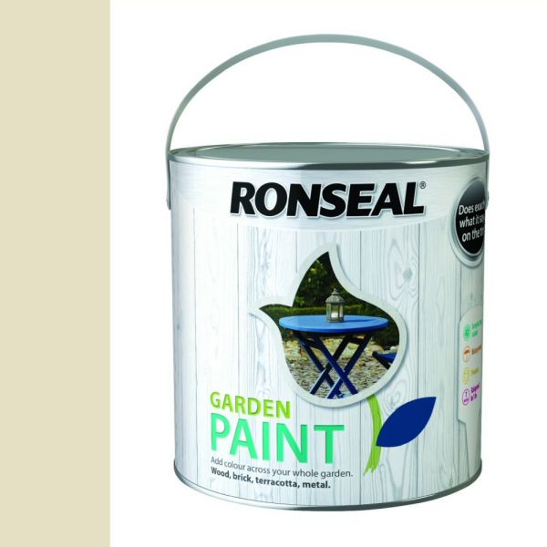 Ronseal 2.5 Litre White Ash Garden Colour Paint