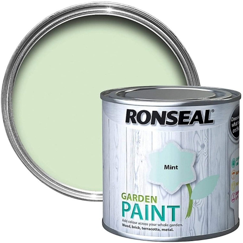 Ronseal 250ml Mint Garden Colour Paint