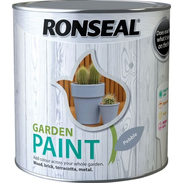 Ronseal 2.5 Litre Pebble Garden Colour Paint