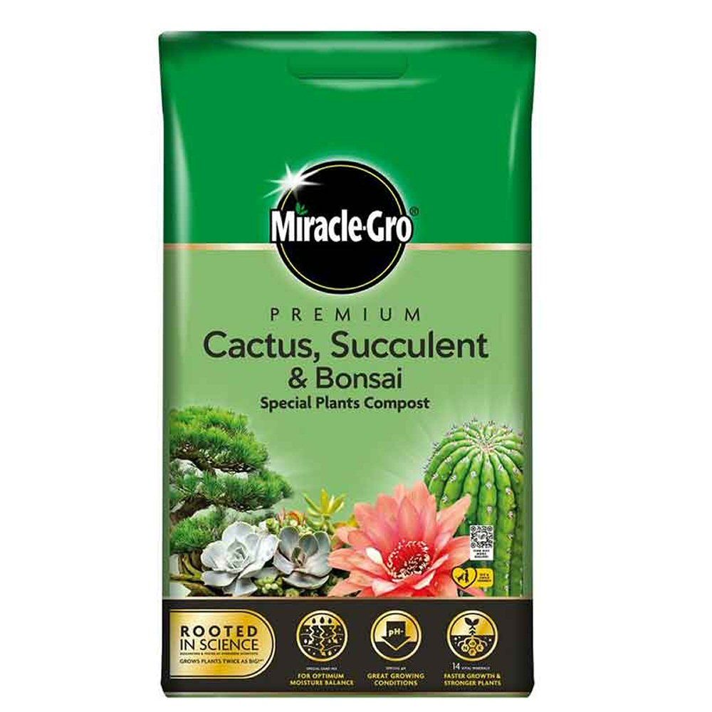 Miracle-Gro 6 Litre Cactus, Succulent & Bonsai Compost